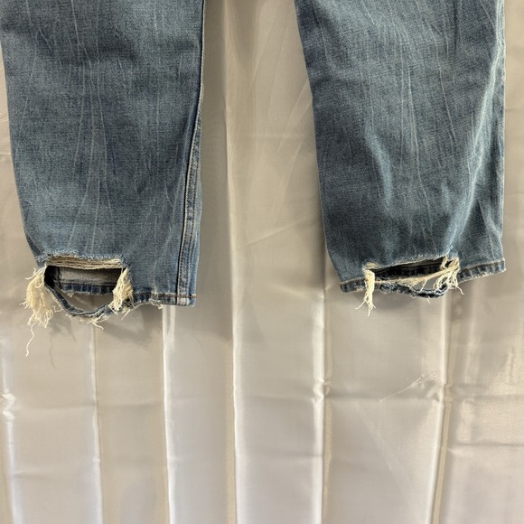 Abercrombie & Fitch 29/8xs Jeans Curve Love Ultra High Rise Ankle Straight New - Picture 4 of 10